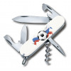 Нож перочинный Victorinox Spartan "Российский футбол", 91 мм, 12 функций, рукоять пластик, белый Нож перочинный Victorinox Spartan "Российский футбол", 91 мм, 12 функций, рукоять пластик, белый