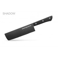 Samura Нож кухонный SH-0043/A Shadow накири с покрытием Black-coating 170 мм, AUS-8, ABS пластик